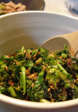 大根菜炒め～ご飯にのせて菜飯～-レシピのメイン写真