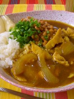 ネバネバカレー丼・おそば屋さんのカレー味-レシピのメイン写真