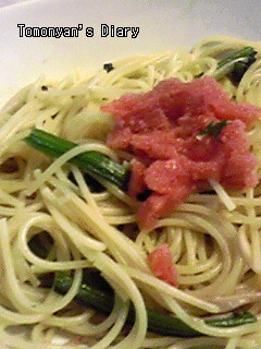 ほうれん草とキノコの和風明太パスタ-レシピのメイン写真