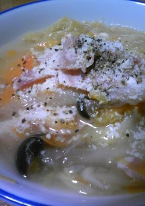 はくさいとろとろ煮(コンソメ)-レシピのメイン写真
