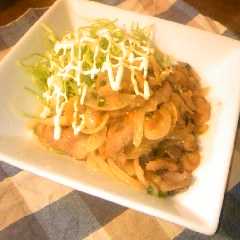รูปของ 豚さんと玉ねぎさんの味噌炒めー