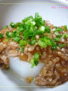 大根のそぼろあん-レシピのメイン写真