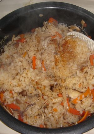 思い立ったら！冷蔵庫にあるものでかやく飯-レシピのメイン写真