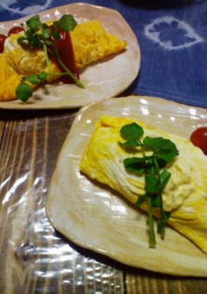 キューピー具のソースdeタルタルオムレツ-レシピのメイン写真