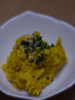レンジでかぼちゃサラダ-レシピのメイン写真