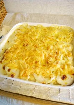 ＊薄切りポテトとチーズのグラタン＊-レシピのメイン写真