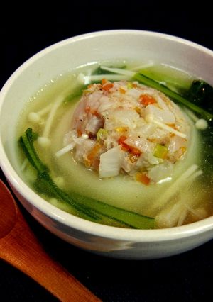 かぶのまるごと肉詰めスープ-レシピのメイン写真