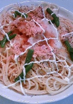 ☆おろしポン酢マヨの和風パスタ☆-レシピのメイン写真