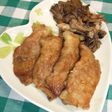薄切り肉で☆豚のボリュームUP蒲焼き