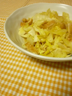 簡単✿お揚げとキャベツの煮浸し-レシピのメイン写真