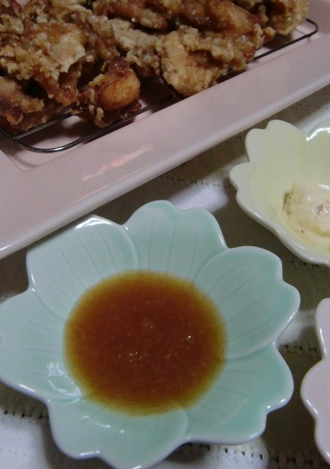鶏の唐揚げ☆３種ディップ-レシピのメイン写真