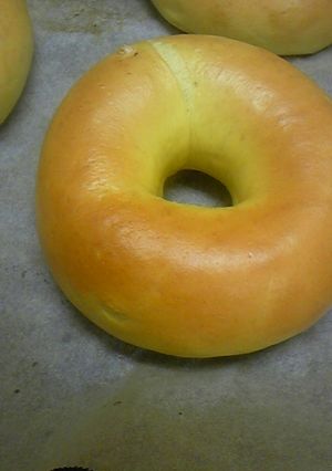 かぼちゃのベーグル-レシピのメイン写真