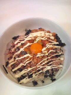 アボカド納豆とろろキムチうどん-レシピのメイン写真