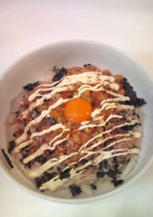 アボカド納豆とろろキムチうどん-レシピのメイン写真