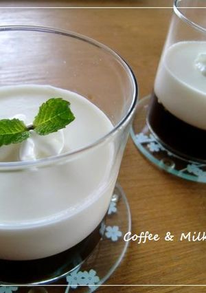 Coffee & Milkゼリー-レシピのメイン写真