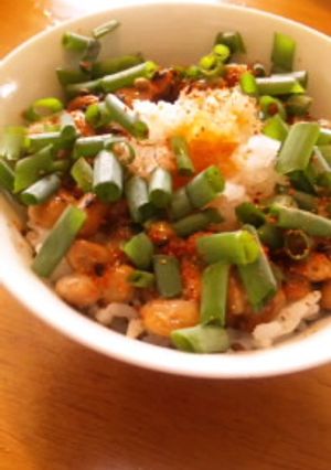 薬味好きのフワフワ納豆-レシピのメイン写真