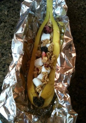 バナナとスウィーツのオーブン焼き-レシピのメイン写真