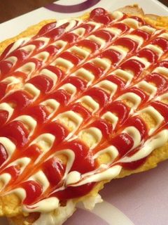 山型パンも大丈夫!卵1個で満足♪トースト-レシピのメイン写真