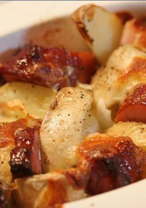 新じゃがとベーコンのチーズ焼き-レシピのメイン写真