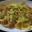 ✿春キャベツと豚肉ときのこの中華炒め✿