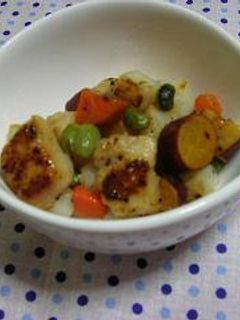 鶏肉と野菜のコロコロ炒め☆彡-レシピのメイン写真
