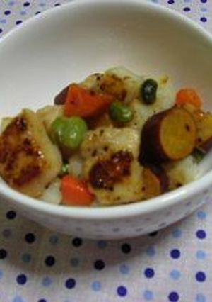 鶏肉と野菜のコロコロ炒め☆彡-レシピのメイン写真