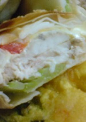 揚げない魚のヘルシー春巻き-レシピのメイン写真