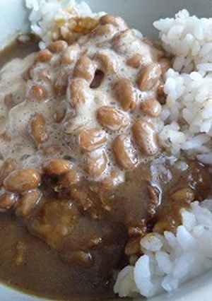 納豆カレー-レシピのメイン写真