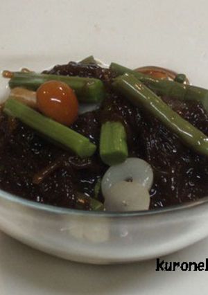 山菜ともずくの酢の物♫♬-レシピのメイン写真