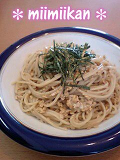 超簡単☆バター醤油の納豆スパゲティ-レシピのメイン写真