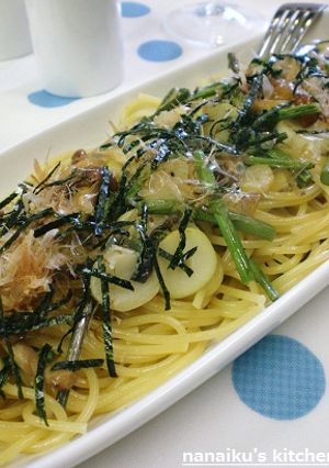 山菜和風パスタ　-レシピのメイン写真