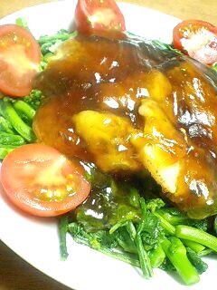 菜の花&鱈のあんかけ♪-レシピのメイン写真