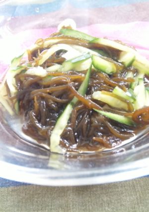もずくときゅうりの酢の物-レシピのメイン写真