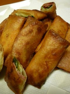 ☼市販の焼き豚で簡単♪大葉チーズ春巻き-レシピのメイン写真
