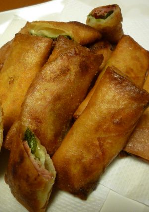☼市販の焼き豚で簡単♪大葉チーズ春巻き-レシピのメイン写真