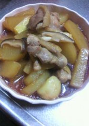 ♡大根・鶏肉のこってり味煮込み♡-レシピのメイン写真