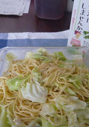 春キャベツとツナのクリームパスタ。-レシピのメイン写真