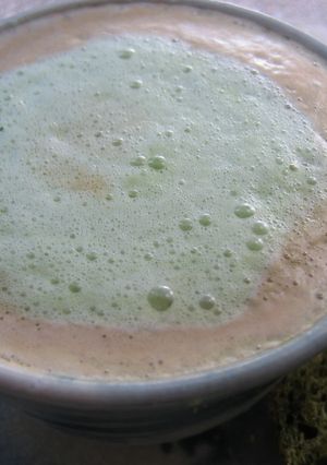 抹茶❤カプチーノ-レシピのメイン写真