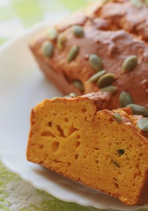 簡単♪かぼちゃのハニーパウンドケーキ-レシピのメイン写真