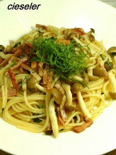青ジソのパスタ-レシピのメイン写真