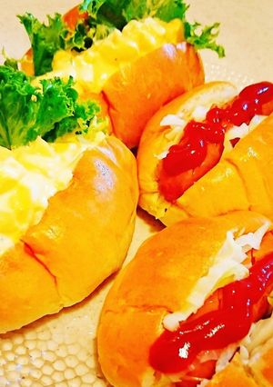 ✿朝食に♬♫母のホットドック＆卵サンド✿-レシピのメイン写真