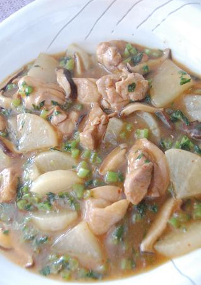 鶏肉と大根の中華あんかけ炒め-レシピのメイン写真