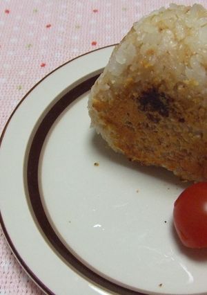 Wチーズ焼きおにぎり♡おかか醤油ver.-レシピのメイン写真