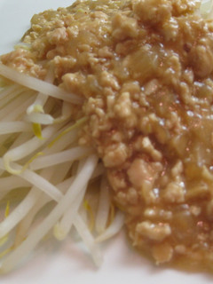 ぱぱっと簡単☆肉みそもやしあんかけ-レシピのメイン写真