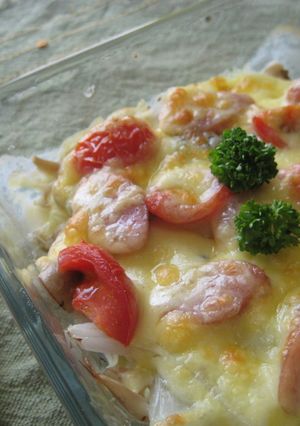 春キャベツと野菜たっぷりのグラタン風-レシピのメイン写真