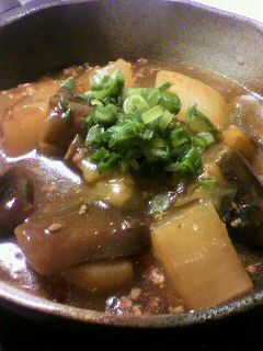 超簡単♪大根とナスのひき肉トロトロ餡かけ-レシピのメイン写真