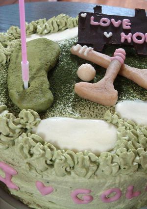 ♥バレンタイン♥ゴルフケーキ♥-レシピのメイン写真