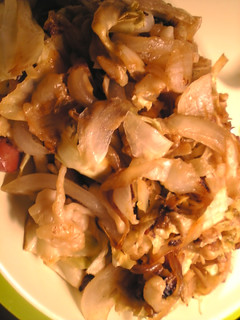 揚げ玉とチーズの焼きうどん-レシピのメイン写真