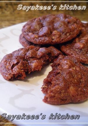 やわらかダブルチョコ♥ナッツクッキー-レシピのメイン写真