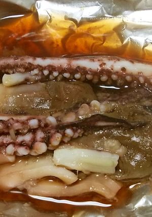 烏賊（イカ）ゴロ（わた）のホイル焼き-レシピのメイン写真